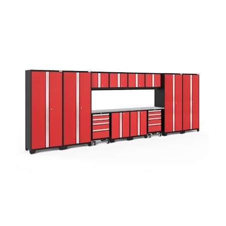 Newage Products Bold 3.0 Red 14 PC (2xLWB, 2xLWR, 2x48" SS) 50617